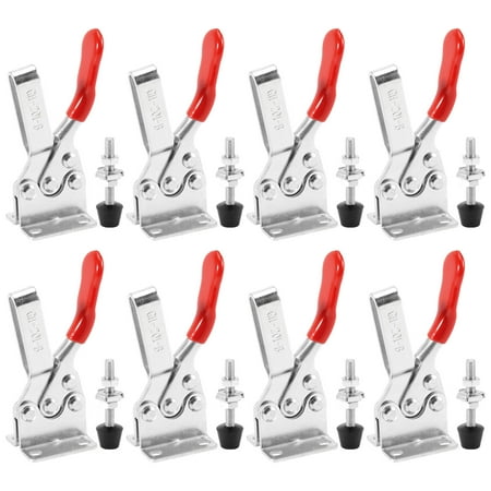 8 Pack 201B Toggle Clamp Hand Tool Toggle Clamp Horizontal Heavy Duty Quick-Release Clamp for Jointer Jig
8 Pack 201B Toggle Clamp Hand Tool Toggle Clamp Horizontal Heavy Duty Quick-Release Clamp for Jointer Jig