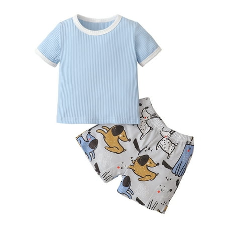 9 Months Baby Boy Clothes 12 Months Infant Baby Boys Summer 2PCS Outfits Solid Color Short Sleeve Shirt Top Shorts Set Blue
9 Months Baby Boy Clothes 12 Months Infant Baby Boys Summer 2PCS Outfits Solid Color Short Sleeve Shirt Top Shorts Set Blue