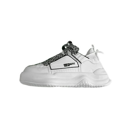 Ritualay Men Comfortable Skateboarding Shoe Non Slip Skate Shoes Sports Walking Round Toe Platform Sneaker White 8.5
Ritualay Men Comfortable Skateboarding Shoe Non Slip Skate Shoes Sports Walking Round Toe Platform Sneaker White 8.5