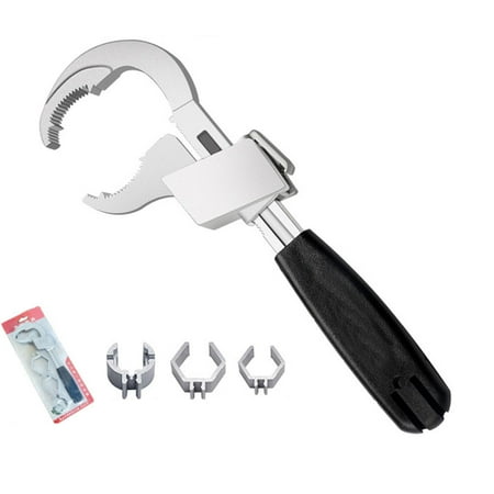 Adjustable Wrench Multifunctional Universal Open End Wrench Bathroom Repair-Tool M5P6
Adjustable Wrench Multifunctional Universal Open End Wrench Bathroom Repair-Tool M5P6