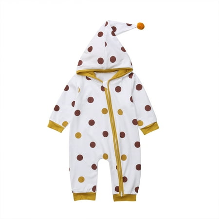 Fayueye Infant Baby Wave Points Romper Casual Unisex Warm Long Sleeve Patchwork Jumpsuit for Spring Autumn
Fayueye Infant Baby Wave Points Romper Casual Unisex Warm Long Sleeve Patchwork Jumpsuit for Spring Autumn