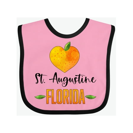 Inktastic St. Augustine Florida Orange in Heart Gift Baby Boy or Baby Girl Bib
Inktastic St. Augustine Florida Orange in Heart Gift Baby Boy or Baby Girl Bib