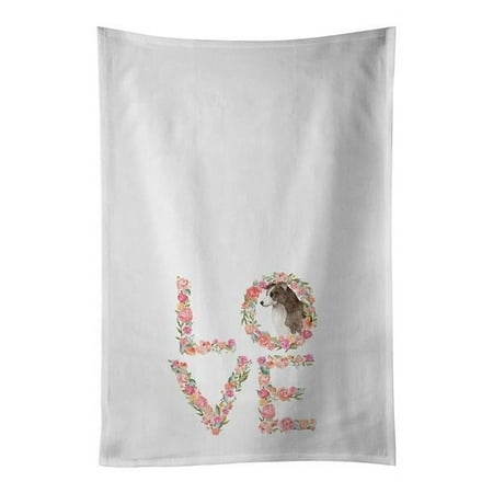 28 x 19 in. Unisex Border Collie No.2 Love White Dish Towels Kitchen Towel - Set of 2
28 x 19 in. Unisex Border Collie No.2 Love White Dish Towels Kitchen Towel - Set of 2