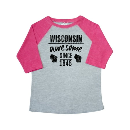 Inktastic Wisconsin Awesome Since 1848 Gift Toddler Boy or Toddler Girl T-Shirt 
Inktastic Wisconsin Awesome Since 1848 Gift Toddler Boy or Toddler Girl T-Shirt
