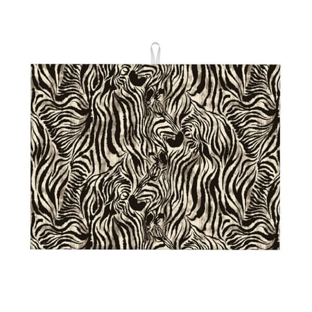 Dish Drying Mat Leopard And Zebra1 Highly Absorbent Microfiber Drying Mat Kitchen Counter or Sink Drawer Liner 16x18 Kitchen Drying Mat Coffee Mat Kitchen Essentials
Dish Drying Mat Leopard And Zebra1 Highly Absorbent Microfiber Drying Mat Kitchen Counter or Sink Drawer Liner 16x18 Kitchen Drying Mat Coffee Mat Kitchen Essentials