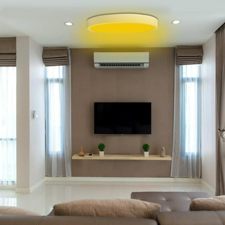 Younar LED Flush Mount Ceiling Light (11.8 Inch / 24 Watt) 3 Color Temperatures in One (3000k / 4000k / 5000k) Surface Mount Light Fixture for 25-40 Square Meters Room 0.94 Inch Thickness Round
Younar LED Flush Mount Ceiling Light (11.8 Inch / 24 Watt) 3 Color Temperatures in One (3000k / 4000k / 5000k) Surface Mount Light Fixture for 25-40 Square Meters Room 0.94 Inch Thickness Round