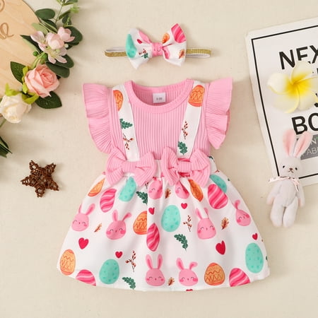 2Pcs Newborn Baby Girls Easter Outfits My First Easter Romper Bodysuit Ruffle Bunny Shorts Headband Easter Playsuit
2Pcs Newborn Baby Girls Easter Outfits My First Easter Romper Bodysuit Ruffle Bunny Shorts Headband Easter Playsuit