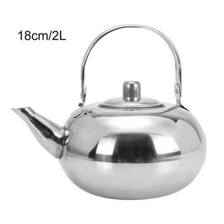 Mduoduo 2 L Stainless Steel Teapot with Strainer Kettle for Coffee Tea 1 Pcs
Mduoduo 2 L Stainless Steel Teapot with Strainer Kettle for Coffee Tea 1 Pcs