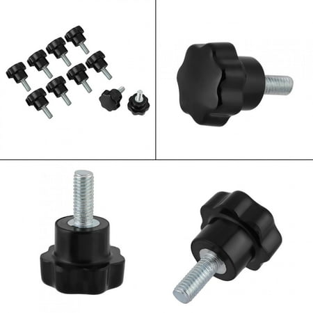 Ldyso Star Shape Knob 10pcs M5*16 Plastic Star Type Head Knob Handle Machine Tool Accessories
Ldyso Star Shape Knob 10pcs M5*16 Plastic Star Type Head Knob Handle Machine Tool Accessories