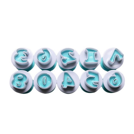 Cake Stand Home Numbers Cake Tool Case Digital Fondant With Diy Mould Kitchen Tools