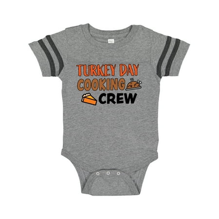 Inktastic Thanksgiving Turkey Day Cooking Crew with Turkey and Pumpkin Pie Gift Baby Boy or Baby Girl Bodysuit
Inktastic Thanksgiving Turkey Day Cooking Crew with Turkey and Pumpkin Pie Gift Baby Boy or Baby Girl Bodysuit