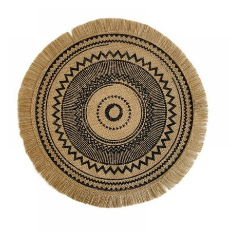 Round Jute Placemats Set of 4 Washable Round Placemats with Fringe for Kitchen Table 15 inch Round Table Mats
Round Jute Placemats Set of 4 Washable Round Placemats with Fringe for Kitchen Table 15 inch Round Table Mats