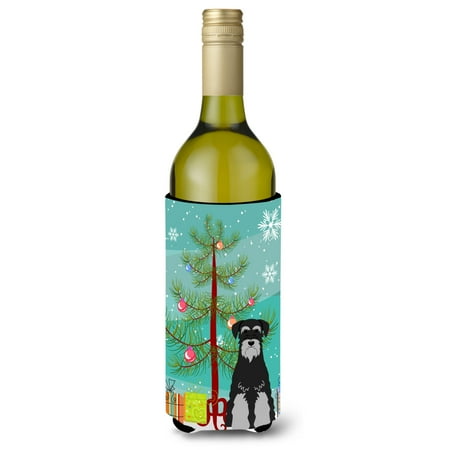 Carolines Treasures BB4159LITERK Merry Christmas Tree Standard Schnauzer Black Grey Wine Bottle Beverge Insulator Hugger
Carolines Treasures BB4159LITERK Merry Christmas Tree Standard Schnauzer Black Grey Wine Bottle Beverge Insulator Hugger