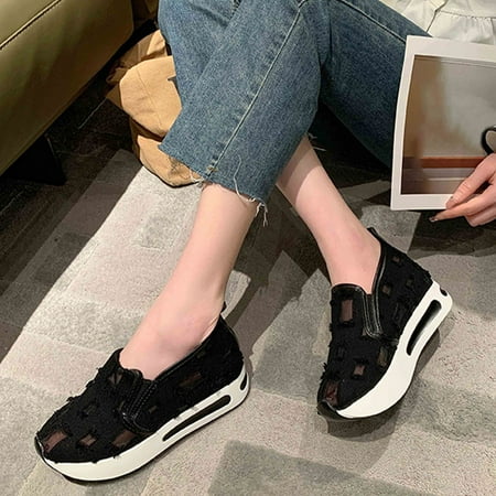 Giligiliso Clearance womens Sandals ladies Fashion Mesh Cloth Low-Tops Casual Shoes Thick Heel Lightweight and Comfortable Shoes
Giligiliso Clearance womens Sandals ladies Fashion Mesh Cloth Low-Tops Casual Shoes Thick Heel Lightweight and Comfortable Shoes