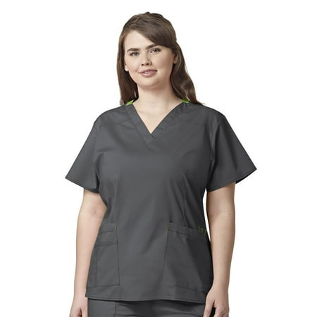 WonderWink WonderFLEX 6108-Verity V-Neck Scrub Top