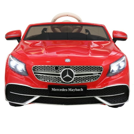 woogyoukaa 12V Kid Ride on Car with Parental Remote Control Licensed Maybach S650 Electric Vehicle with MP3 Bluetooth Music LED Lights for Children 3-8 Red
woogyoukaa 12V Kid Ride on Car with Parental Remote Control Licensed Maybach S650 Electric Vehicle with MP3 Bluetooth Music LED Lights for Children 3-8 Red