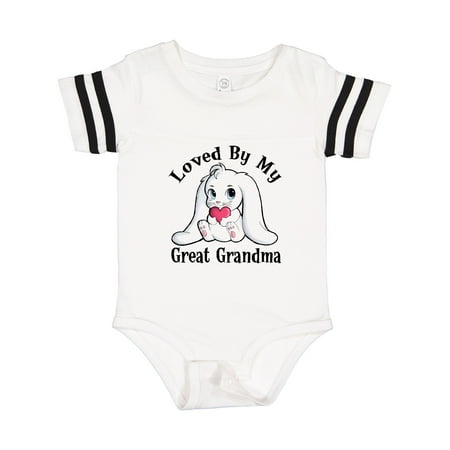 Inktastic Loved by My Great Grandma Bunny Rabbit Gift Baby Boy or Baby Girl Bodysuit
Inktastic Loved by My Great Grandma Bunny Rabbit Gift Baby Boy or Baby Girl Bodysuit