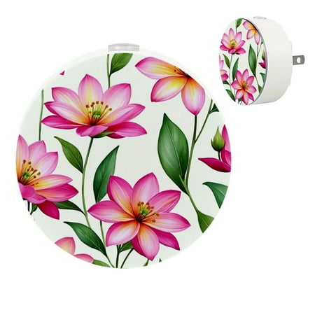 YZUOUZY Night Lights Plug into Wall Nightlight Small Bedside Lamps Set of 2 Pink Lily Flowers
YZUOUZY Night Lights Plug into Wall Nightlight Small Bedside Lamps Set of 2 Pink Lily Flowers