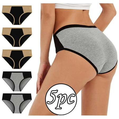 Raeneomay Shaping Shorts Discount Clearance 5PC Women Solid Color Patchwork Briefs Panties Underwear Bikini Underpants
Raeneomay Shaping Shorts Discount Clearance 5PC Women Solid Color Patchwork Briefs Panties Underwear Bikini Underpants