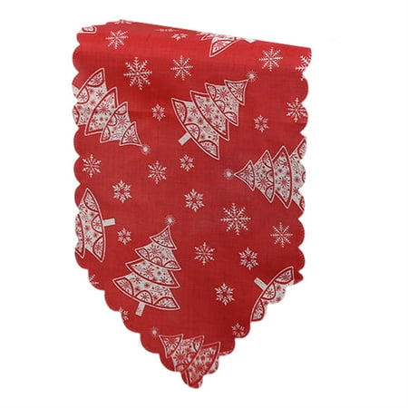 VEAREAR Table Runner Cartoon Pattern Fine Texture Wear Resistant Washable Anti-fade Enhance Atmosphere Xmas Tree Elk Printing Tablecloth Christmas Ornament for Home
VEAREAR Table Runner Cartoon Pattern Fine Texture Wear Resistant Washable Anti-fade Enhance Atmosphere Xmas Tree Elk Printing Tablecloth Christmas Ornament for Home