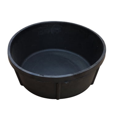 Qingdao Huatian Hand Truck Master Rancher 4 QT Rubber Feed Pan Heavy Duty Rubber For Strength & S