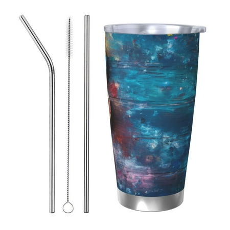 Zeuib Abstract Colorful Art Supplies Printed 20oz Stainless Steel Insulated Car Cup Stainless Steel Thermal Cup Vacuum Insulated Leak-proof Travel Mug Cup-Straw Three-piece Set
Zeuib Abstract Colorful Art Supplies Printed 20oz Stainless Steel Insulated Car Cup Stainless Steel Thermal Cup Vacuum Insulated Leak-proof Travel Mug Cup-Straw Three-piece Set