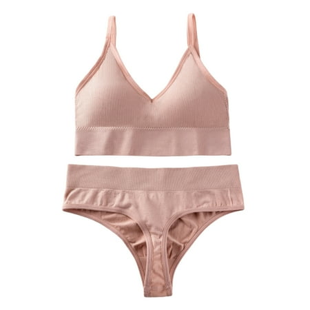 Invisible G-String Seamless Underwear for Women Set Bra Top and Thong Panties Fitness Crop Top Underwear
Invisible G-String Seamless Underwear for Women Set Bra Top and Thong Panties Fitness Crop Top Underwear