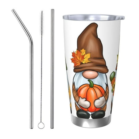 Goofa Gnomes In Autumn for 20 oz Skinny Tumbler Stainless Steel Coffee Mug Slim Vacuum Insulated Travel Cup Car Cup-Straw Three-piece Set
Goofa Gnomes In Autumn for 20 oz Skinny Tumbler Stainless Steel Coffee Mug Slim Vacuum Insulated Travel Cup Car Cup-Straw Three-piece Set