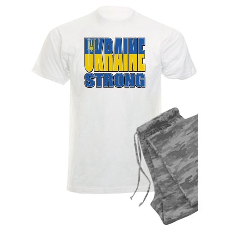 CafePress - Ukraine Strong - Men s Light Pajamas