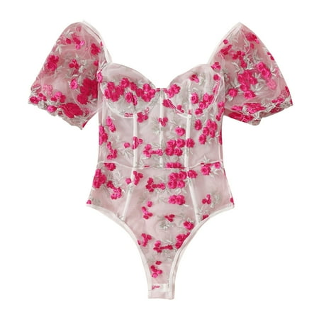 Zuwimk Lingerie For Women Sexy Naughty Women One Piece Lingerie Deep V Lace Bodysuit Mosaic Lace Teddy Mesh Skirt Pink S
Zuwimk Lingerie For Women Sexy Naughty Women One Piece Lingerie Deep V Lace Bodysuit Mosaic Lace Teddy Mesh Skirt Pink S