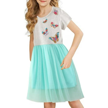 Girls Floral Dress Butterfly Short Sleeve Pleated Casual Lace Dresses For Kids 2 To 7 Years
Girls Floral Dress Butterfly Short Sleeve Pleated Casual Lace Dresses For Kids 2 To 7 Years