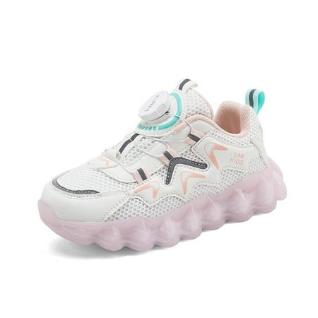 CAMKIDS Toddler KIDS Girls Lightweight Breathable Sneakers Soft-soled Anti-slip Running Shoes With Shoelaces
CAMKIDS Toddler KIDS Girls Lightweight Breathable Sneakers Soft-soled Anti-slip Running Shoes With Shoelaces