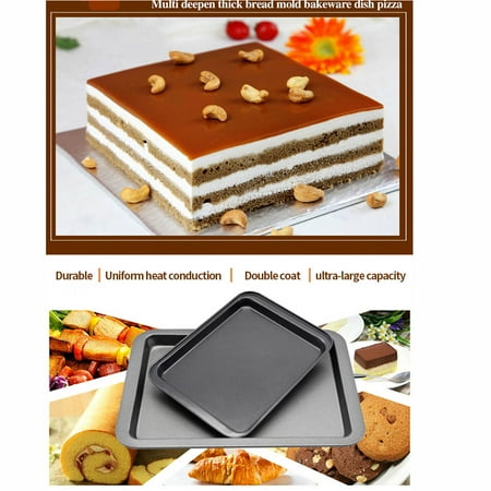 Non Stick Baking Sheets Cookie Tray Toaster Oven Pan 9.45 X 7.09 Inch Sheet Pan Baking Rack Black
Non Stick Baking Sheets Cookie Tray Toaster Oven Pan 9.45 X 7.09 Inch Sheet Pan Baking Rack Black
