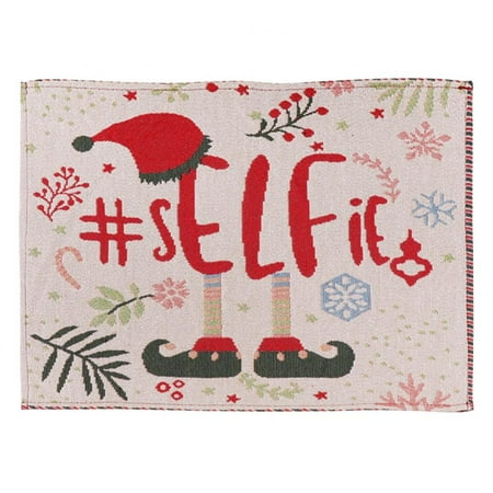Christmas Placemats Xmas Theme Dining Table Mat Knitted Decorative Place Mat Vintage Heat Insulation Dishes Pad
Christmas Placemats Xmas Theme Dining Table Mat Knitted Decorative Place Mat Vintage Heat Insulation Dishes Pad