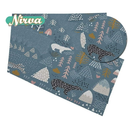 Decorative Heat Resistant Non-Slip Washable Place Mats for Kitchen Table Mats Set of 4 12 x18
Decorative Heat Resistant Non-Slip Washable Place Mats for Kitchen Table Mats Set of 4 12 x18