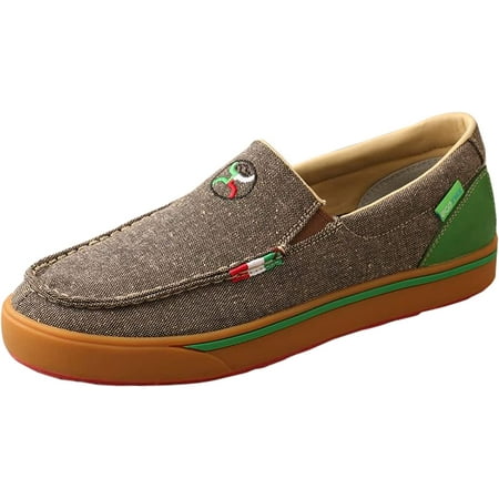 Twisted X Men s Hooey® Slip-On Loper Eco Dust & Multi 10.5 W