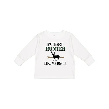 Inktastic Hunting Future Hunter Like Uncle Gift Toddler Boy or Toddler Girl Long Sleeve T-Shirt
Inktastic Hunting Future Hunter Like Uncle Gift Toddler Boy or Toddler Girl Long Sleeve T-Shirt