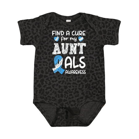 Inktastic Find a Cure for My Aunt ALS Awareness Blue and White Ribbon Gift Baby Boy or Baby Girl Bodysuit
Inktastic Find a Cure for My Aunt ALS Awareness Blue and White Ribbon Gift Baby Boy or Baby Girl Bodysuit
