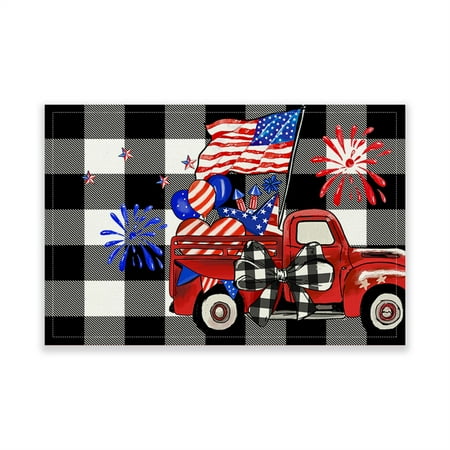 SLYNSHome Clearance Independence Day Decor Independent Day Mat Decoration Mat Restaurant Table Mat Mat
SLYNSHome Clearance Independence Day Decor Independent Day Mat Decoration Mat Restaurant Table Mat Mat
