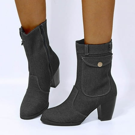 FZM Women shoes Boots Retro Women s Short Fashion Heels Zipper Shoes Breathable High Women s Boots
FZM Women shoes Boots Retro Women s Short Fashion Heels Zipper Shoes Breathable High Women s Boots