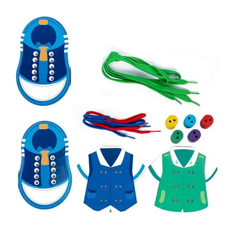 Pnellth Threading Toys Attractive Colorful Wood Change Cloth Shoelace Threading Toys for Boys Girls
Pnellth Threading Toys Attractive Colorful Wood Change Cloth Shoelace Threading Toys for Boys Girls