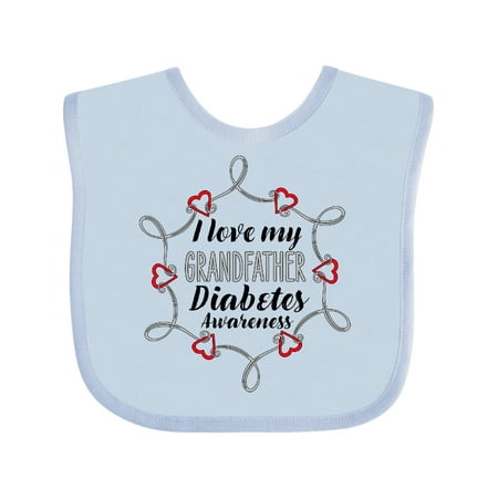 Inktastic I Love My Grandfather Diabetes Awareness Gift Baby Boy or Baby Girl Bib
Inktastic I Love My Grandfather Diabetes Awareness Gift Baby Boy or Baby Girl Bib