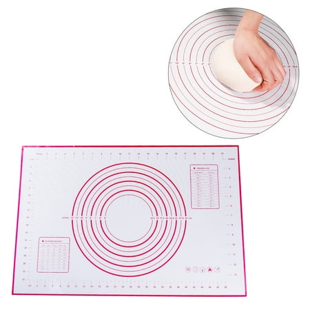 NUOLUX Pastry Mat 40 * 60 cm Silicone Baking Mat with Measurements Non Stick Non Pastry Rolling Mat (Red)
NUOLUX Pastry Mat 40 * 60 cm Silicone Baking Mat with Measurements Non Stick Non Pastry Rolling Mat (Red)
