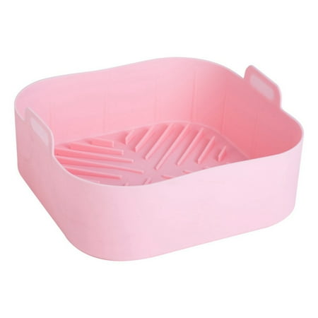 Reusable Airfryer Silicone Basket Oven Baking Tray Fried Pizza Chicken Basket Easy To Clean Fryer Liner Pink
Reusable Airfryer Silicone Basket Oven Baking Tray Fried Pizza Chicken Basket Easy To Clean Fryer Liner Pink