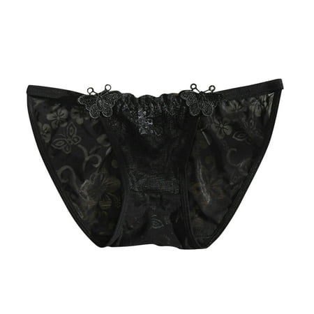 TAIAOJING Women s Cotton Thong Casual Comfort Black Lace Boyshort Underwear Panties Brief
TAIAOJING Women s Cotton Thong Casual Comfort Black Lace Boyshort Underwear Panties Brief