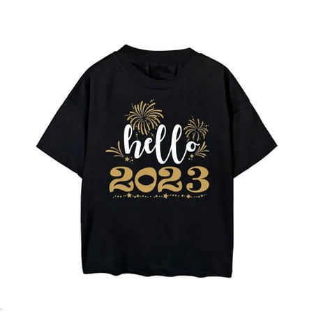Pimfylm Graphic Tees Summer Boys Relaxed-Fit Printed Short-Sleeved T Shirt Tops Black 2-3 Years
Pimfylm Graphic Tees Summer Boys Relaxed-Fit Printed Short-Sleeved T Shirt Tops Black 2-3 Years