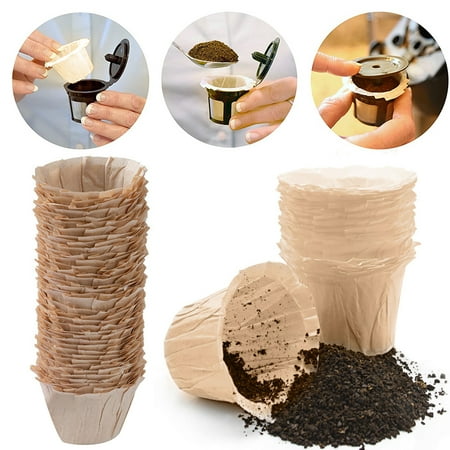 Tuelaly 100Pcs Disposable Coffee Filters Portable Food Grade Cup Shape Eco-friendly Good Compatibility Replacement Coffee Filter Paper Cup for Home
Tuelaly 100Pcs Disposable Coffee Filters Portable Food Grade Cup Shape Eco-friendly Good Compatibility Replacement Coffee Filter Paper Cup for Home