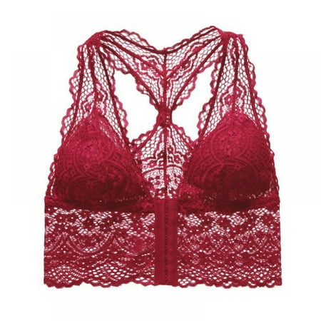 Monfince Front Closure Bra Women Elastic Push Up Seamless Comfort Bra Full Coverage Plus Size Bras Red 38/85CD 40/90ABC
Monfince Front Closure Bra Women Elastic Push Up Seamless Comfort Bra Full Coverage Plus Size Bras Red 38/85CD 40/90ABC