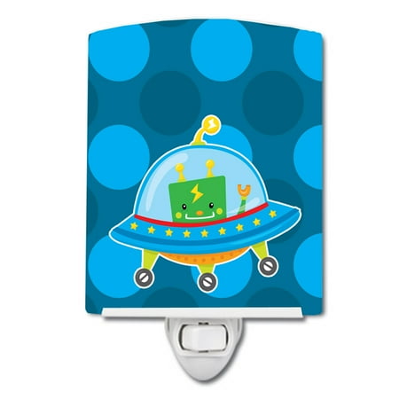 Caroline s Treasures BB9081CNL Robot Spaceship Ceramic Night Light 6x4x3 multicolor
Caroline s Treasures BB9081CNL Robot Spaceship Ceramic Night Light 6x4x3 multicolor