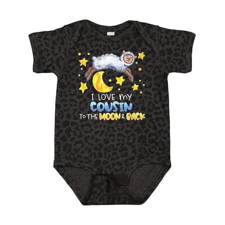 Inktastic I Love My Cousin to the Moon and Back Cute Sheep Gift Baby Boy or Baby Girl Bodysuit
Inktastic I Love My Cousin to the Moon and Back Cute Sheep Gift Baby Boy or Baby Girl Bodysuit